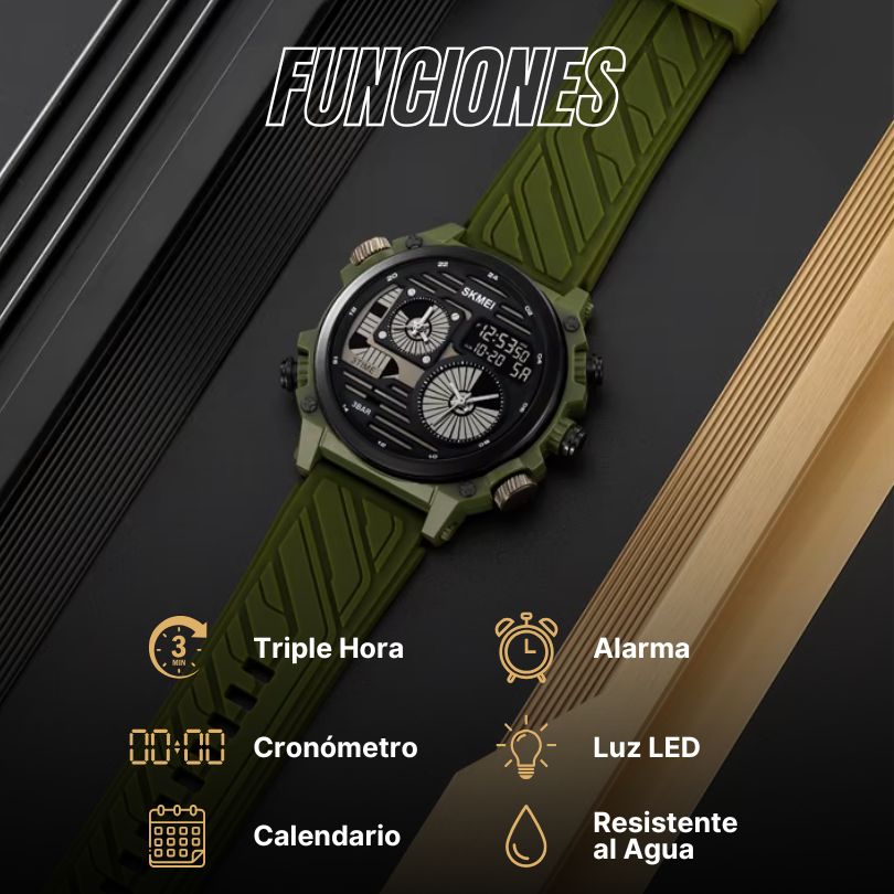 Scottie Triple Hora | Original + Estuche de Lujo